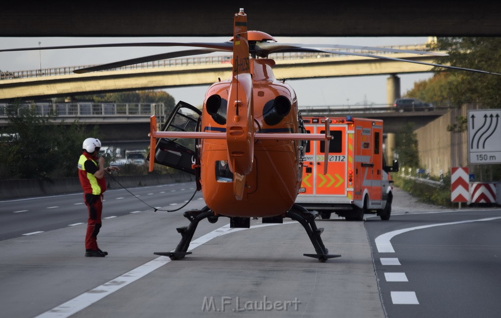 VU mehrere PKW A 3 Rich Oberhausen Hoehe AK Koeln Ost P105.JPG - Miklos Laubert